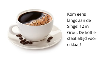 De koffie staat klaar