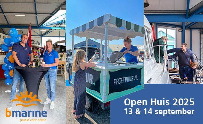 Open Huis 2025 bij Bmarine, 13 & 14 september in Grou