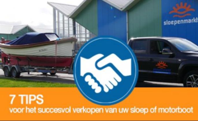 Succesvol uw sloep of motorboot verkopen?